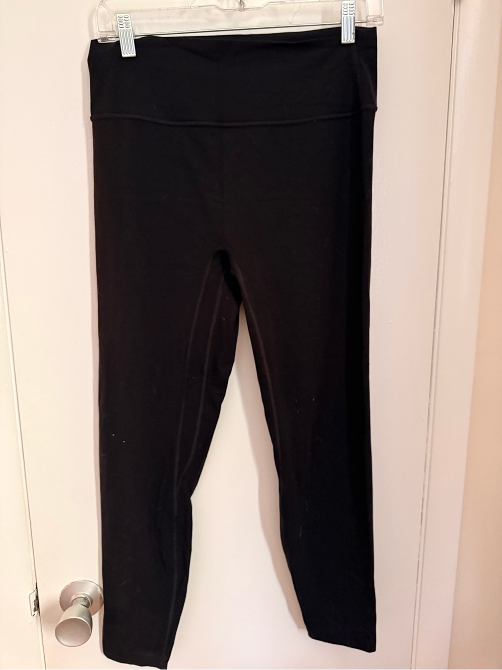 CRZ YOGA Kids Black High-Waist Active Leggings